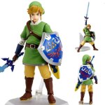 Figurine - the legend of zelda - link avec épée - blanc Figurine - the legend of zelda - link avec épée - blanc