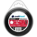 Fil de coupe fil de d�broussailleuse renforc� acier tremp� et r�sistant premium �toile 24 mm 15 m