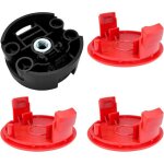 Fil de rechange pour dbroussailleuse bosch afs 23  37 avec couvercle de bobine f016f04841 et tte de ...