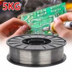 Fil de soudure fourré à flux acier sans gaz auto - blindé e71t - gs 0. 8mm 5kg mig universel pour tous ... Fil de soudure fourré à flux acier sans gaz auto - blindé e71t - gs 0. 8mm 5kg mig universel pour tous ...