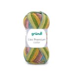 Fil � tricoter lisa premium color - grundl - certifi�e oeko - tex(. . . ) - 23 multicolore