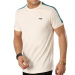 Fila - t - shirt manches courtes - beige - m - beige - tee - shirts & dbardeurs homme