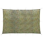 Filet de camouflage - vidaxl - 4x5 m - vert - r�sistant � leau - anti - corrosion