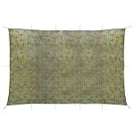 Filet de camouflage - vidaxl - 5x7 m - vert - r�sistant � leau - anti - corrosion