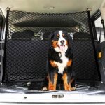 Filet de coffre de voiture double couche portable pour animaux universel pour sparation chienchat couleurs ...