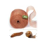 Filet cuivre anti limaces et escargots 10m x 12. 7cm ? ruban haute qualit� ] grillage protecteur plantes ...