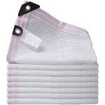 Filet dombrage rectangulaire - ulisem - protection uv 95% - pour pergola serre jardin - 3x4m (9. 84x13. ...