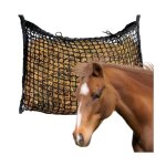 Filet � foin pour chevaux : filet � foin poreux � mailles fines - capacit� : environ 4 kg - sac paille ...