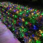 Filet lumineux led de no�l 3 x 2 m connectables d�corations de no�l pour int�rieur et ext�rieur jardin ...