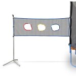 Filet multi - jeux universel trampoline : transformez votre trampoline en terrain multisport