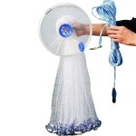 Filet de pche jormftte nylon blanc