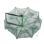 Filet de pche pliable portable  8 trous pour pche automatique au crabe pige  cage accessoires pour ...