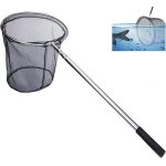 Filet de pche tlscopique 180cm pche karpes et forelles filet pliant avec long manche