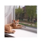Filet de protection pour chat en fibre de polyester pour balcon peut �tre coup� et r�sistant aux morsures ...