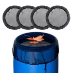 Filet de protection en maille pour la pluie barils installation facile couverture efficace anti - insectes ...
