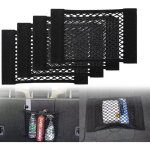 Filet de rangement pour coffre de voiture id�al pour ranger bouteilles objets divers etc. et applicable ...
