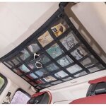 Filet de rangement organiseur universel maille sac pour toit de voiture int�rieur filet �lastique pour ...
