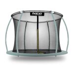 Filet de scurit intrieur - neo - sport - 252 cm - 6 poteaux - pe haute qualit - mixte