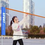 Filet de tennis filet de tennis portable mobile de tennis pour enfants filet polyvalent filet de volleyball4. ...