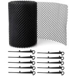 Filet tubulaire pour goutire 8 mtres grillage gouttiere pour protege toiture et protection contre feuille. ...