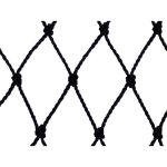 Filet de voli�re - maille de 60mm noir 12. 5m x 5m 1. 2 mm