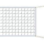 Filet de volley - ball extrieur filet de volley - ball de plage robuste pour jardin (95 m x 1 m) filet ...