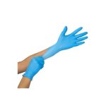 Filfa france - gant nitrile non poudr bleu - taille m - x100