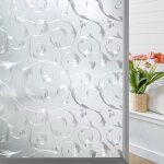 Film fenetre 3d film vitre anti regard electrostatique anti uv brise vue fenetre pour chambre salon cuisine ...