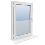 Film fenetre anti regard 60x150 cm - electrostatique sans colle - film occultant pour vitrage - d�poli ...