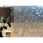 Film pour fenetre anti - uv 3d arc - en - ciel effet pour vitre film vitrage fentre non adhesif film ...