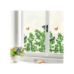 Film fen�tre d�coratif statique opaque 90x200 cm - film vitre anti - regard et anti - uv pour intimit� ...