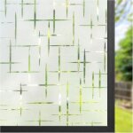 Film de fen�tre film occultant pour fen�tre film anti - regard electrostatique autocollant effet croisillons ...