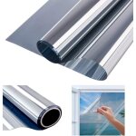 Film miroir fentre sans tain protection de solaire film?anti - uv anti chaleur film de fentre anti ...