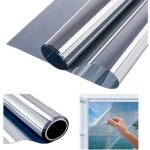 Film miroir fentre sans tain protection de solaire film?anti - uv anti chaleur film de fentre anti ...