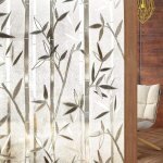 Film occultant fentre film fenetre anti regard film pour vitre motif bambou brise vue anti uv film electrostat ...