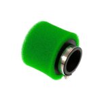 Filtre � air mousse - diam. raccord 45mm - dirt bike - vert - taille 45mm