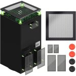Filtre anti - poussire compatible avec console xbox seriesxsupport en plastique abs et 4 mailles en pv ...