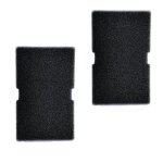 Filtre - beko - 2964840100 - lot de 2 - compatible sche linge - noir