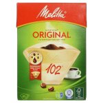 Filtre a cafe jetable melitta - 2049667 - aroma filtre � caf� marron 80 pi�ces