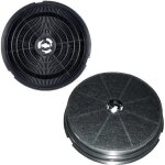 Filtre charbon rond type 180 cr300 ( lunit) - hotte - airlux ariston hotpoint candy far faure indesit ...