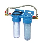 Filtre double anti - tartre et anti impuret�s avec by - pass