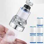 Filtre � eau pour robinet rotatif 360� - 3 modes coque transparente cartouche rempla�able