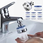 Filtre eau universel pour robinet anti - calcaire avec 6 lments filtrants couleurs multiples largeight ...