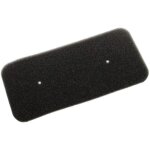 Filtre ponge pour sche - linge hoover candy gvhd913a2 - 80 vth 980na2t - 84 dorigine 40006731 noir