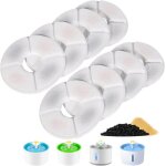 Filtre fontaine eau chatfiltres de fontaine � eau remplacement pour chien / chatfontaine de chat avec ...