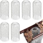Filtre goutti�re en aluminium - crapaudine anti feuille - extensible - m�tal gardes - pack