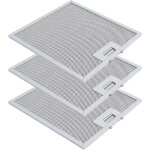 Filtre hotte extractrice 305mmx267mm filtre  graisse compatible avec elica hotte extracteur de cuisine ...