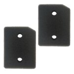 Filtre - miele - 9164761 - lot de 2 - compatible sche linge - noir