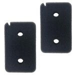 Filtre - miele - 9499230 - lot de 2 - compatible avec s�che linge - noir