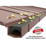 Filtre en mousse pour gouttière 125 mm ? protection anti - feuilles résistant aux uv rouleau 10 m installation ... Filtre en mousse pour gouttière 125 mm ? protection anti - feuilles résistant aux uv rouleau 10 m installation ...